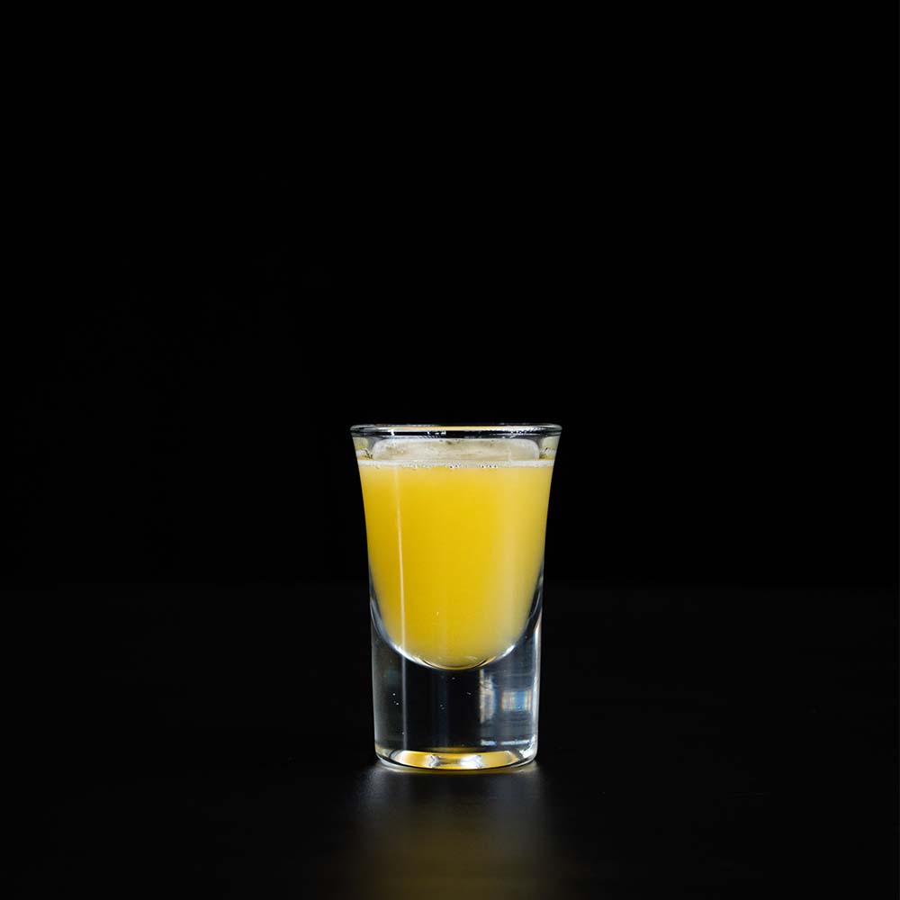 Gin Hass shot med mango og gin